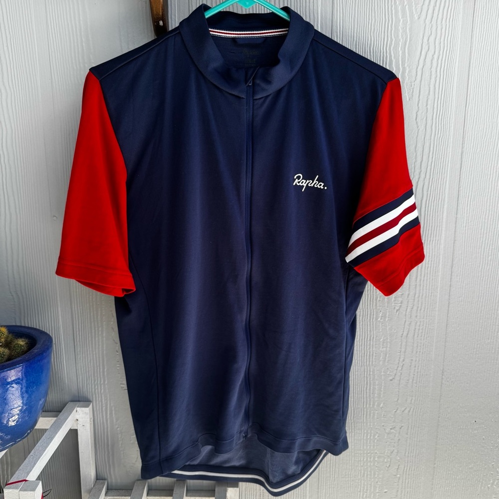 New Never Worn Rapha Classic Country Jersey - United Kingdom Wool/poly blend